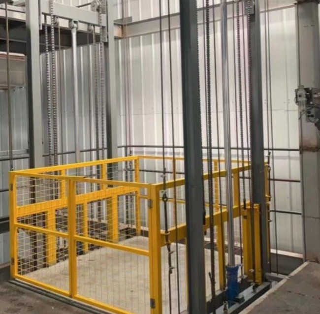 黄冈导轨式升降机一般加工周期